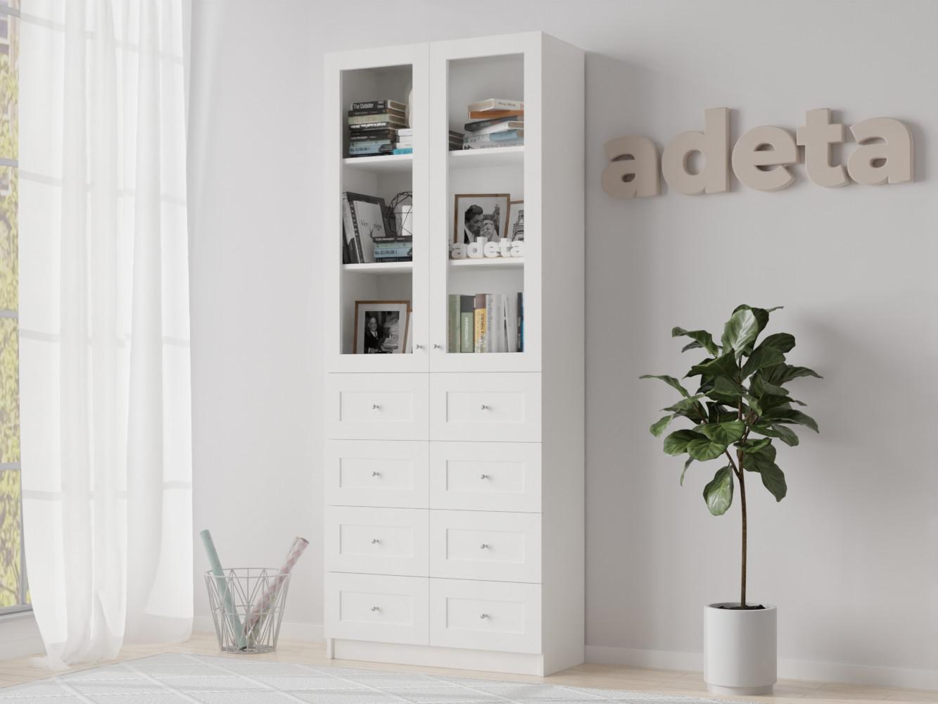 Книжный шкаф Билли 318 white ИКЕА (IKEA) изображение товара