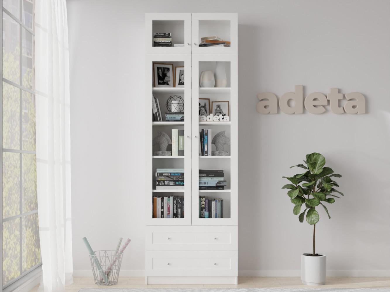 Книжный шкаф Билли 321 white ИКЕА (IKEA) изображение товара