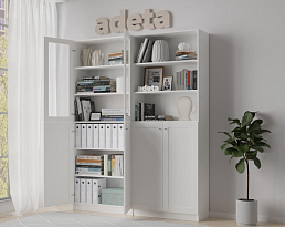 Изображение товара Книжный шкаф Билли 349 white ИКЕА (IKEA) на сайте adeta.ru